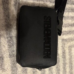 Steve Madden Black Belt Bag for Men